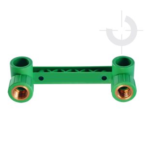PP-R Double F. Elbow 90‘ with Tape Connector 25 x 1/2" metitherm